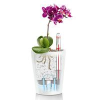 Розумний вазон Lechuza Deltini Premium 14 1,2 л рожевий 14921