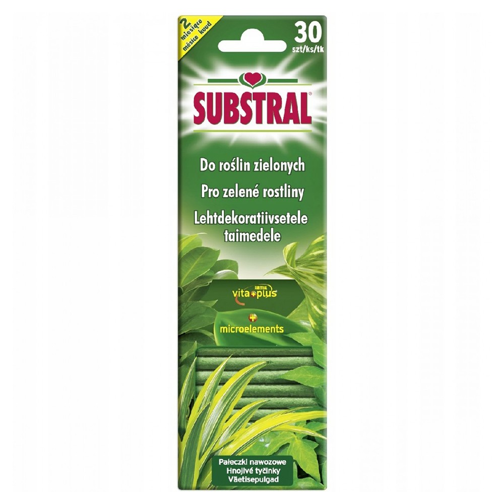 Добрива-палички для зелених рослин Substral 30 шт 10450