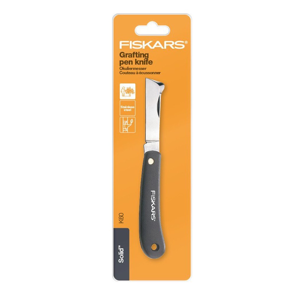 Ніж для прищеплення рослин Fiskars К60 16,8 см 50 г