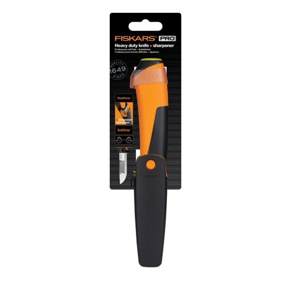Ніж для важких робіт Fiskars Hardware 21,9 см 150 г з точилом