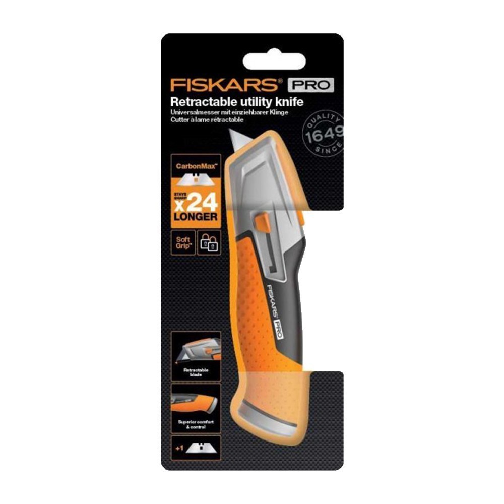 Ніж висувний Fiskars CarbonMax 259 мм 200 г