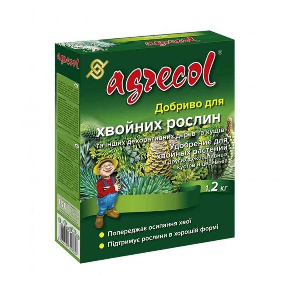 Добриво Agrecol для хвойних рослин 1,2 кг 30207