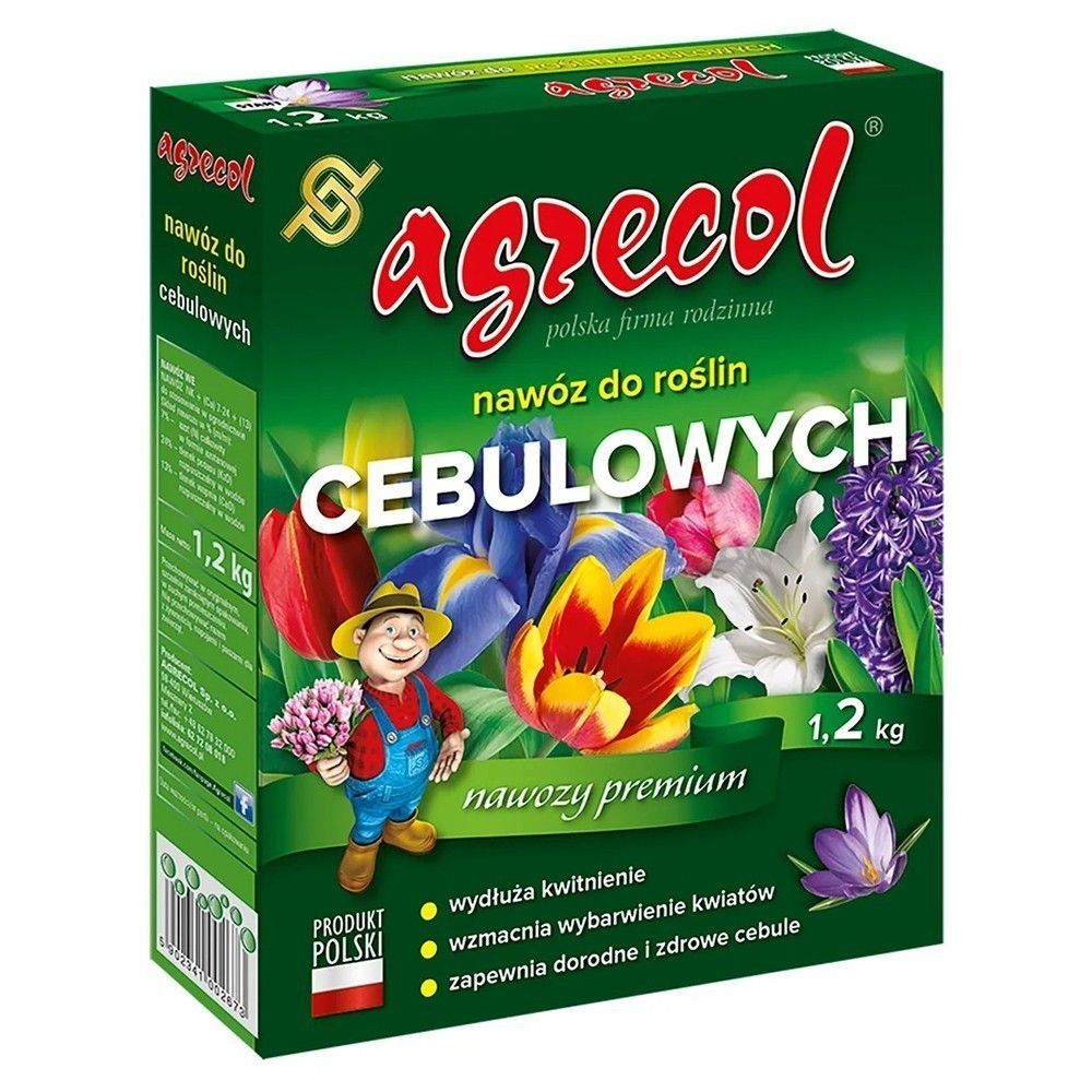 Добриво Agrecol для цибулинних рослин 1,2 кг 267