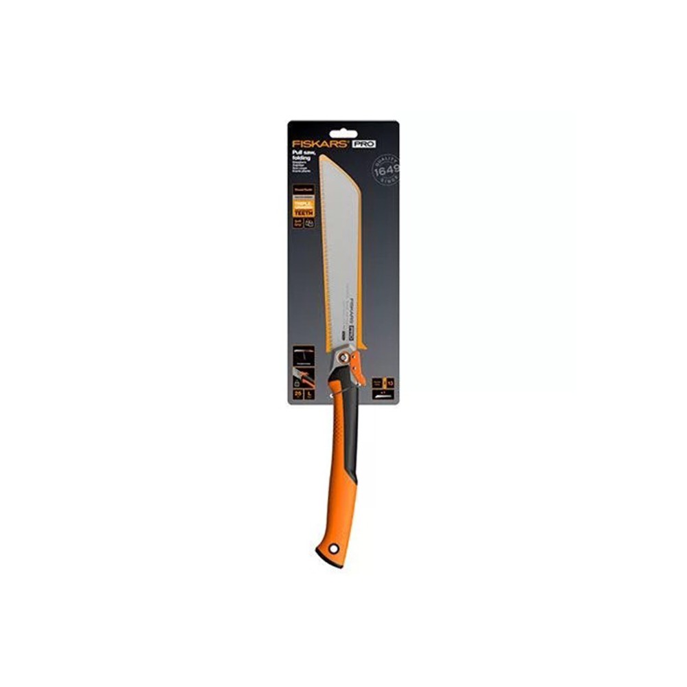 Пила складна Fiskars PowerTooth 250 мм 13 TPI 1062933