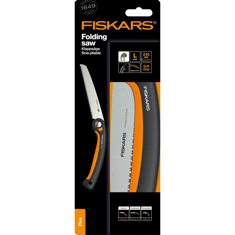 Складана пилка Fiskars Plus SW69 1067553