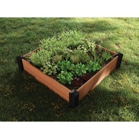 Фото Модульна грядка Keter Vista Modular Garden Bed Single Pack коричневий 252529