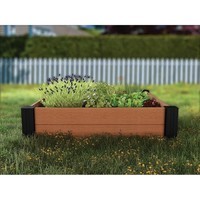 Модульна грядка Keter Vista Modular Garden Bed Single Pack коричневий 252529