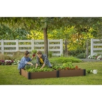Фото Модульна грядка Keter Vista Modular Garden Bed 2 Pack коричневий 252531