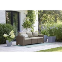Диван садовий Keter California 3-sofa капучино 252837