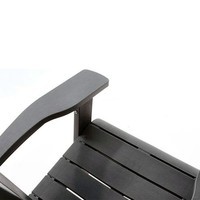 Крісло-качалка садове Keter Rocking Adirondack chair графіт 253276