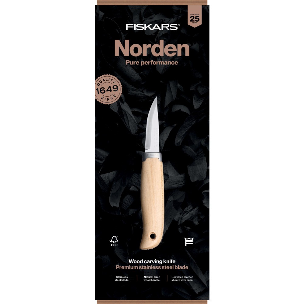 Ніж ремісничий Fiskars Norden 1071897